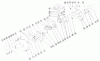 Toro RR-65 - Rear Engine Rider, 1965 Ersatzteile LAWN SKIFF TRANSMISSION #5050 PARTS LIST