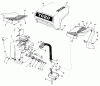 Toro 03102 - 58" Professional, 1967 (7000001-7999999) Ersatzteile 58" PROFESSIONAL ENGINE ASSEMBLY PARTS LIST