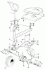 Toro 03102 - 58" Professional, 1967 (7000001-7999999) Ersatzteile 58" PROFESSIONAL SULKY ASSEMBLY PARTS LIST
