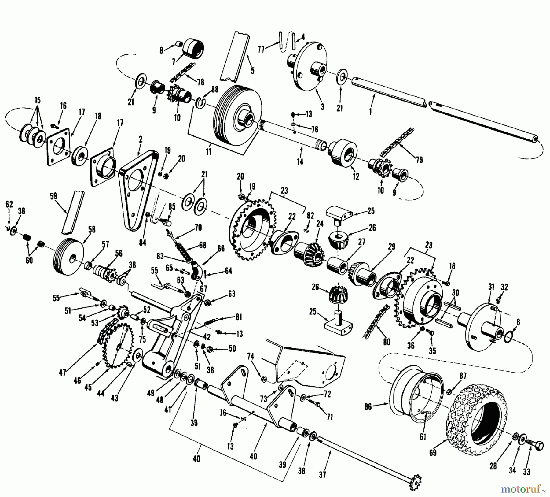 Toro Neu Mowers, Riding 03102 - Toro 58