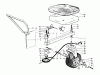 Toro 03113 - 58" Professional, 1968 (8000001-8999999) Ersatzteile SULKY ASSEMBLY