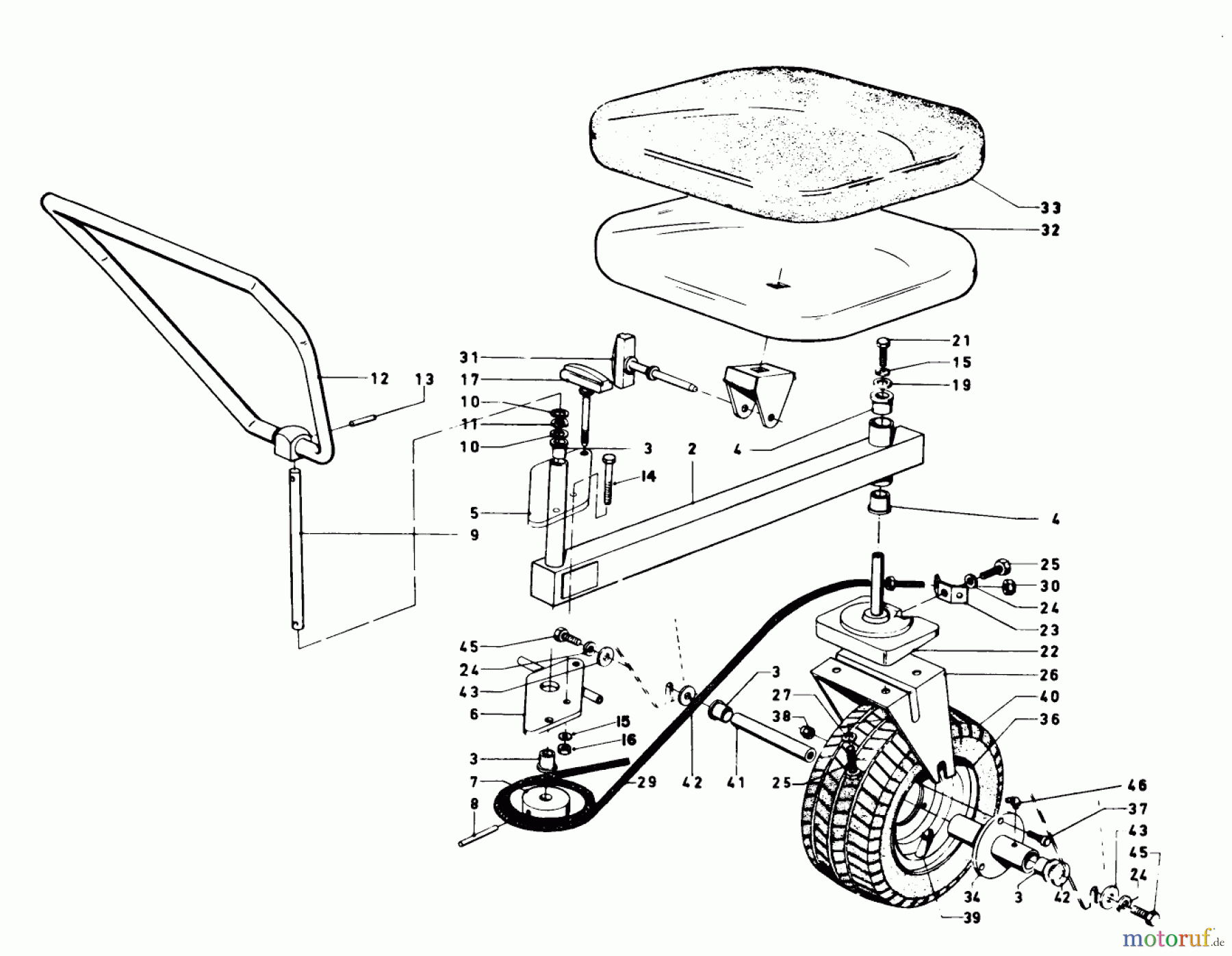 Toro Neu Mowers, Riding 03104 - Toro 58