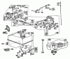 Toro 03108 - 58" Professional, 1981 (1000001-1999999) Ersatzteile ENGINE BRIGGS & STRATTON MODEL NO. 130232 TYPE NO. 0497-01 #2