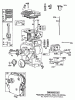 Toro 03108 - 58" Professional, 1982 (2000001-2999999) Ersatzteile ENGINE BRIGGS & STRATTON MODEL NO. 130232-1123-01 #1