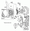 Toro 03108 - 58" Professional, 1982 (2000001-2999999) Ersatzteile ENGINE BRIGGS & STRATTON MODEL NO. 130282-1123-01