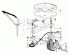 Toro 03108 - 58" Professional, 1982 (2000001-2999999) Ersatzteile SULKY ASSEMBLY