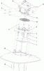 Toro 02600 - HoverPro 400 Mower, 2012 (SN 312000001-312999999) Ersatzteile ENGINE AND DECK ASSEMBLY