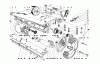 Toro 10323 - Sportlawn Lawnmower, 1969 (9000001-9999999) Ersatzteile MAIN FRAME ASSEMBLY