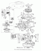 Toro 16222 - Lawnmower, 1971 (1000001-1999999) Ersatzteile ENGINE BRIGGS & STRATTON MODEL NO. 92908-1129-01 FOR 21" HAND PROPELLED MODEL NO. 16111