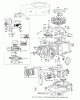 Toro 16222 - Lawnmower, 1971 (1000001-1999999) Ersatzteile ENGINE MODEL NO. 92508-0818 FOR 19" HAND PROPELLED MODEL NO. 16000
