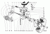 Toro 16222 - Lawnmower, 1971 (1000001-1999999) Ersatzteile GEAR CASE ASSEMBLY MODEL NO. 16222