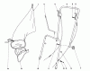 Toro 16222 - Lawnmower, 1971 (1000001-1999999) Ersatzteile HANDLE ASSEMBLY MODELS 16000, 16111 AND 16222