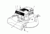 Toro 16009 - Whirlwind II Lawnmower, 1977 (7000001-7999999) Ersatzteile ENGINE ASSEMBLY MODEL 16009 & 16113