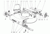 Toro 16009 - Whirlwind II Lawnmower, 1977 (7000001-7999999) Ersatzteile HOUSING ASSEMBLY MODEL 16009 & 16113
