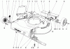 Toro 16277 - Whirlwind Lawnmower, 1979 (9000001-9999999) Ersatzteile HOUSING ASSEMBLY MODEL 16009 AND 16113