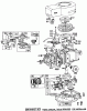 Toro 16264 - Whirlwind II Lawnmower, 1977 (7000001-7999999) Ersatzteile ENGINE BRIGGS & STRATTON MODEL 92908-1743-01 FOR 21" SELF-PROPELLED MODEL 16264