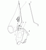 Toro 16287 - Whirlwind II Lawnmower, 1979 (9000001-9999999) Ersatzteile BAGGING KIT NO. 36-8380 (OPTIONAL)