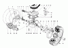 Toro 16287 - Whirlwind II Lawnmower, 1979 (9000001-9999999) Ersatzteile GEAR BOX ASSEMBLY MODEL 16287