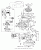 Toro 16273 - Whirlwind Lawnmower, 1974 (4000001-4999999) Ersatzteile ENGINE BRIGGS & STRATTON MODEL 92908-1456-01 FOR 21" SELF-PROPELLED MODEL 16273