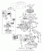 Toro 16273 - Whirlwind Lawnmower, 1974 (4000001-4999999) Ersatzteile ENGINE BRIGGS & STRATTON-MODEL 92908-1457-01 FOR 21" HAND PROPELLED MODEL 16173