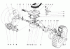 Toro 16273 - Whirlwind Lawnmower, 1974 (4000001-4999999) Ersatzteile GEAR BOX ASSEMBLY