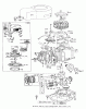 Toro 16273 - Whirlwind Lawnmower, 1976 (6000001-6999999) Ersatzteile ENGINE BRIGGS & STRATTON MODEL 92508-0904-01 FOR 19" HAND PROPELLED MODEL 16073