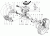 Toro 16077 - Lawnmower, 1980 (0000001-0999999) Ersatzteile GEAR CASE ASSEMBLY MODEL 16297