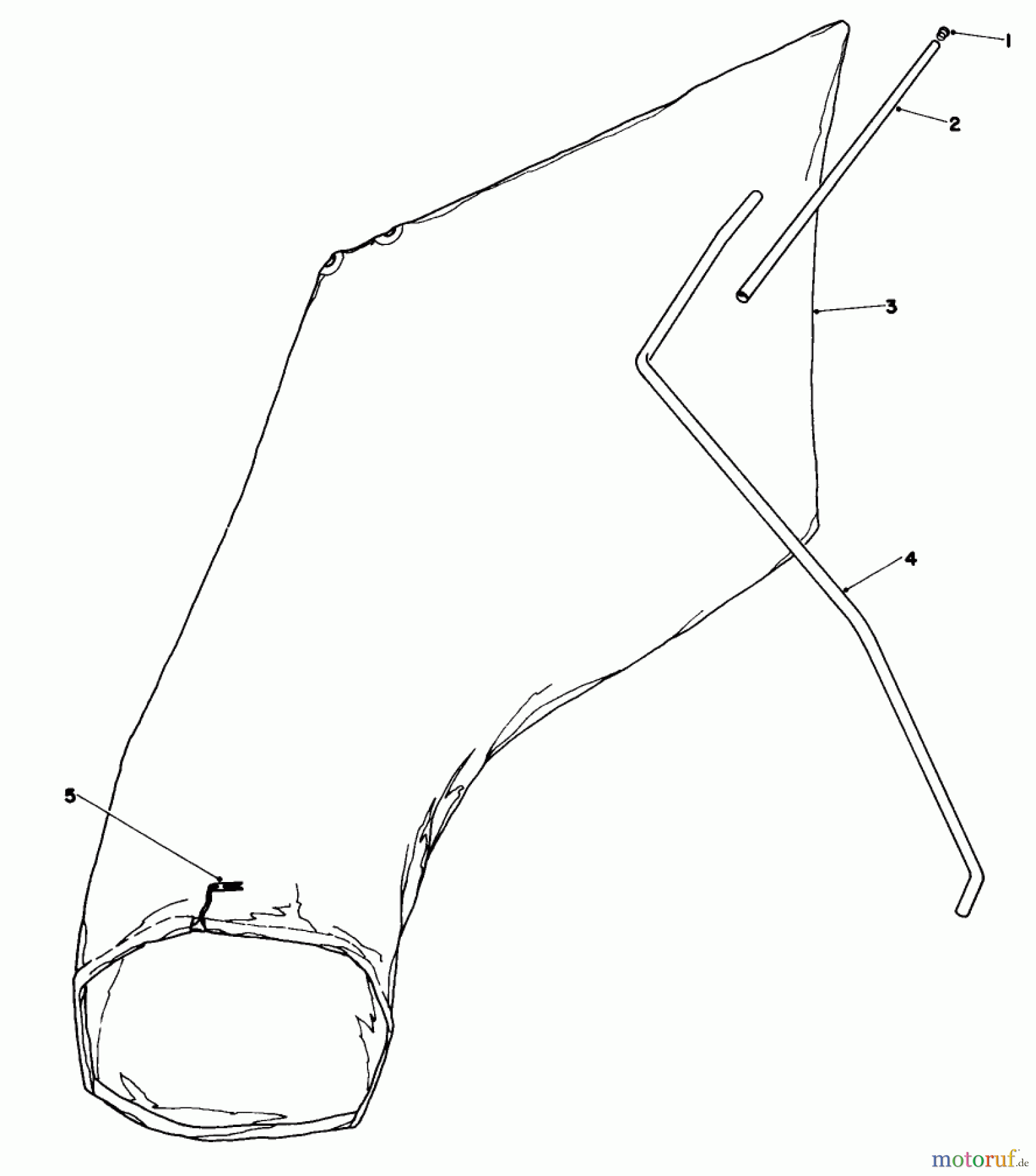 Toro Neu Mowers, Walk-Behind Seite 1 16077 - Toro Lawnmower, 1980 (0000001-0999999) GIANT BAGGING KIT NO. 29-9750 (OPTIONAL)