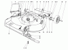 Toro 16077 - Lawnmower, 1980 (0000001-0999999) Ersatzteile HOUSING ASSEMBLY MODEL 16297