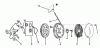 Toro 16077 - Lawnmower, 1980 (0000001-0999999) Ersatzteile REWIND STARTER NO. 590519