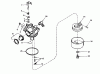 Toro 16077 - Lawnmower, 1981 (1000001-1999999) Ersatzteile CARBURETOR NO. 632050