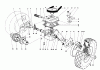 Toro 16077 - Lawnmower, 1981 (1000001-1999999) Ersatzteile GEAR CASE ASSEMBLY MODEL 16297