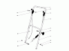 Toro 16077 - Lawnmower, 1981 (1000001-1999999) Ersatzteile HANDLE ASSEMBLY MODEL 16297
