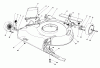 Toro 16165 - Lawnmower, 1983 (3000001-3999999) Ersatzteile HOUSING ASSEMBLY