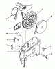 Toro 16165 - Lawnmower, 1983 (3000001-3999999) Ersatzteile REWIND STARTER NO. 590531