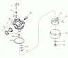 Toro 16165C - Lawnmower, 1986 (6000001-6999999) Ersatzteile CARBURETOR NO. 632050A