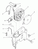 Toro 16165C - Lawnmower, 1986 (6000001-6999999) Ersatzteile REWIND STARTER NO. 590531