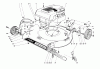 Toro 16172 - Lawnmower, 1973 (3000001-3999999) Ersatzteile HOUSING ASSEMBLY