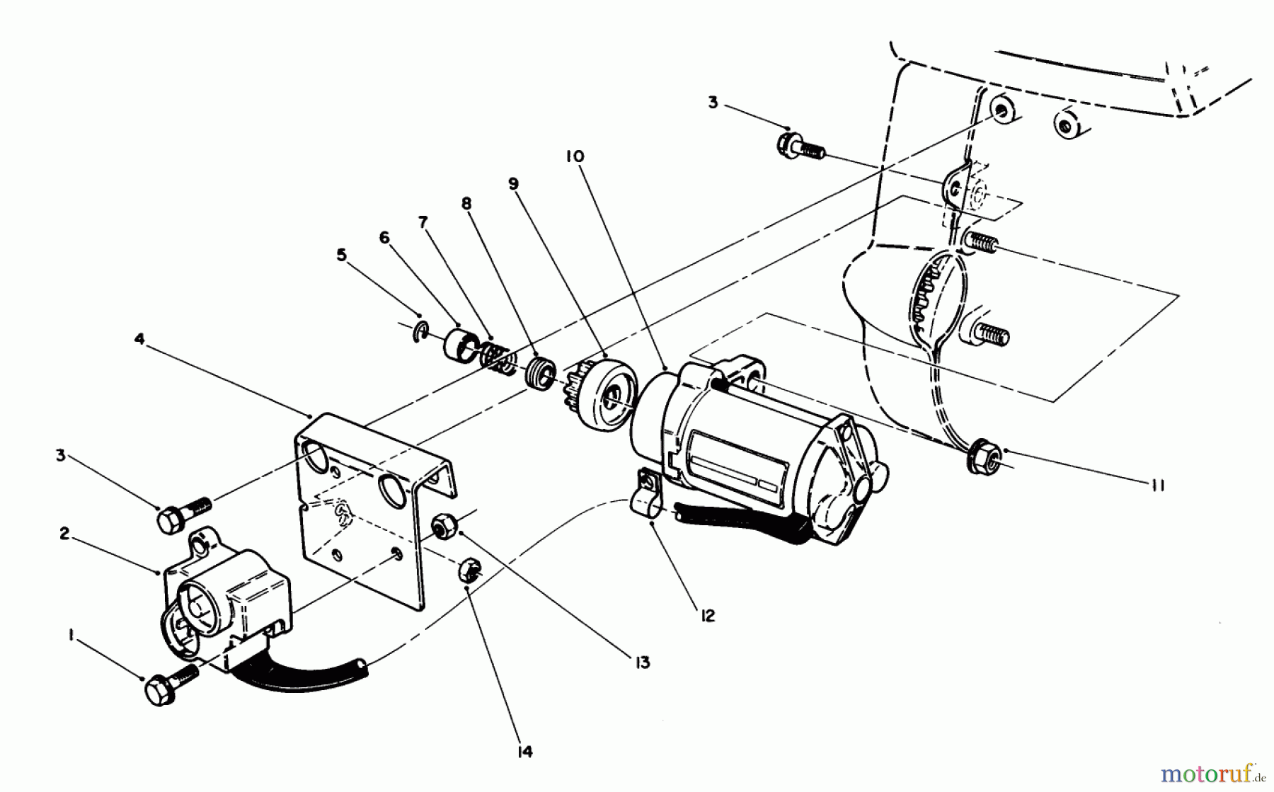 Toro Neu Accessories, Snow 66-7990 - Toro 110 Volt Electric Start Kit, 624 & 824 Snowthrowers 110 VOLT STARTING KIT 624 & 824 SNOWTHROWERS