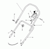 Toro 16202C - Lawnmower, 1985 (5000001-5999999) Ersatzteile HANDLE ASSEMBLY