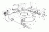 Toro 16202C - Lawnmower, 1985 (5000001-5999999) Ersatzteile HOUSING ASSEMBLY