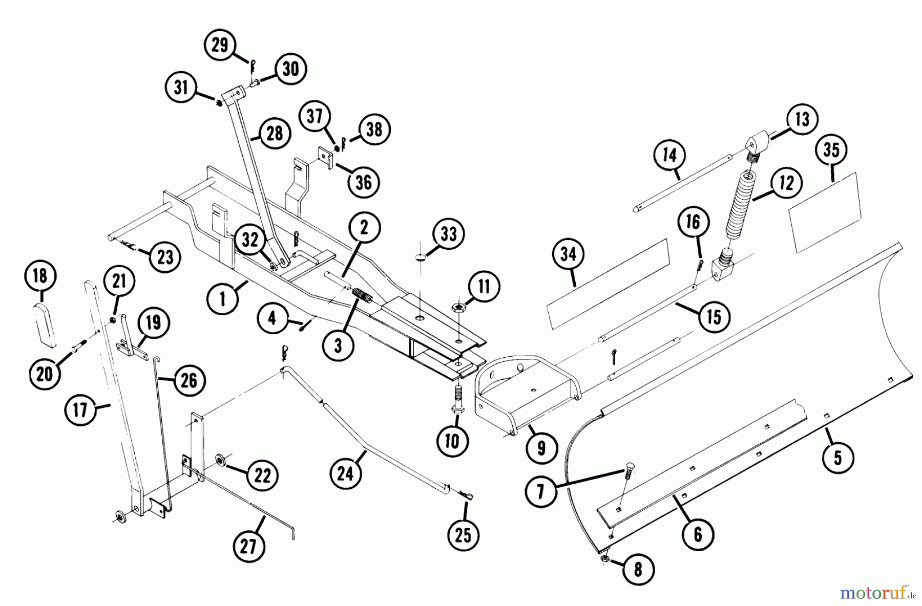 Toro Neu Accessories, Snow 76-42BA01 - Toro 42