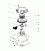 Toro 16202C - Lawnmower, 1986 (6000001-6999999) Ersatzteile RECOIL ASSEMBLY