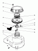 Toro 16202C - Lawnmower, 1987 (7000001-7999999) Ersatzteile RECOIL ASSEMBLY (ENGINE NO. 47PG6)