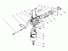Toro 16202C - Lawnmower, 1988 (8000001-8999999) Ersatzteile CARBURETOR ASSEMBLY (MODEL NO. 47PH7)