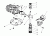 Toro 16212 - Lawnmower, 1984 (4000001-4999999) Ersatzteile CRANKSHAFT ASSEMBLY