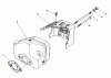 Toro 16212 - Lawnmower, 1984 (4000001-4999999) Ersatzteile MUFFLER ASSEMBLY