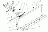 Toro 79150 - 42" Snow Blade, XL Series Lawn Tractor, 1994 (4900001-4999999) Ersatzteile BLADE ASSEMBLY
