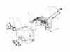 Toro 16212B - Lawnmower, 1993 (39000001-39999999) Ersatzteile MUFFLER ASSEMBLY (MODEL NO. 47PN2-1)