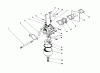 Toro 16212C - Lawnmower, 1986 (6000001-6999999) Ersatzteile CARBURETOR ASSEMBLY
